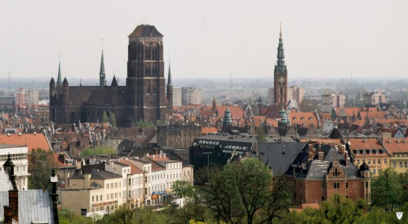 A photo of downtown Danzig